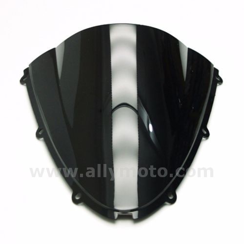 Smoke Black ABS Windshield Windscreen For Kawasaki Ninja ZX6R 2005-2008